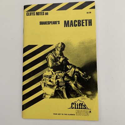 Macbeth by Cliffs Notes Staff (1996, Trade Paperback)