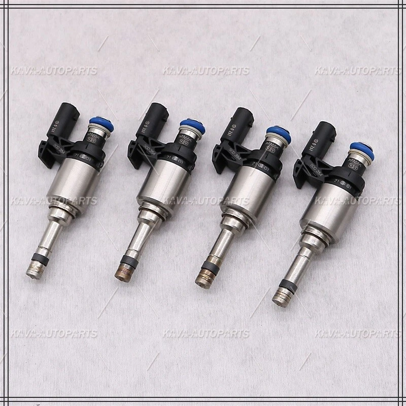 Новый набор из 4 топливных форсунок GDI 04E906036Q для 2013-2017 Volkswagen Jetta 1,4 л - Изображение 2 из 4