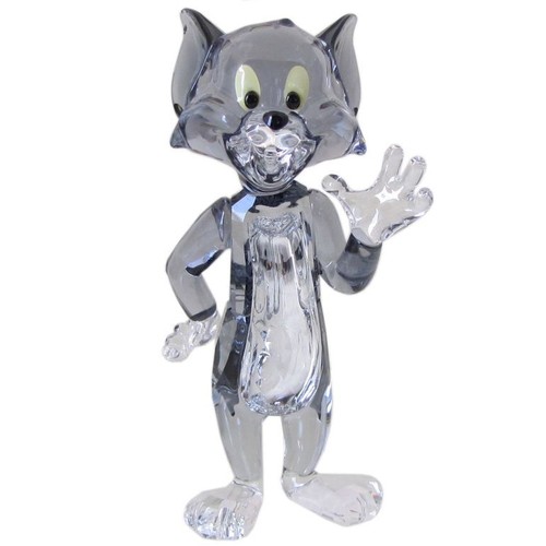 SWAROVSKI Crystal Figure Tom and Jerry Tom Figurine Anime Collection 2021 New - 第 2/6 張圖片