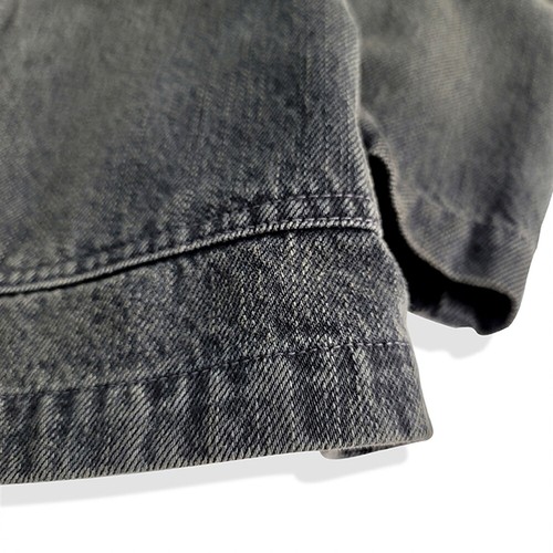Men's Denim Jacket Work Suit Coat Vintage Casual Coat Shawl Collar Jacket Top - Picture 9 of 13