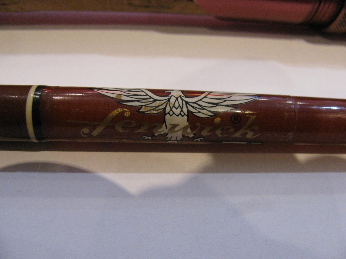 【オールド】fenwick Voyageur SF75-5 7 1/2 RARE FENWICK VOYAGEUR SF 75 - 5 BACKPACKING ROD VG CONDITION