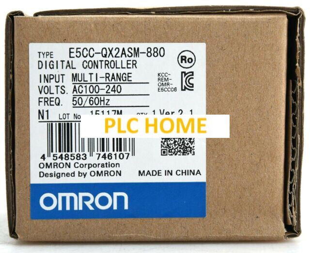 New & Genuine Omron E5CC-QX2ASM-880 Temperature Controller