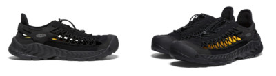 Keen Uneek NXIS Triple Black/Black Light Hiking Shoe Men's sizes 7