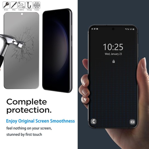 For Samsung Galaxy S23/S23+/Plus/Ultra/FE Full Coverage Privacy Screen Protector - Picture 35 of 36