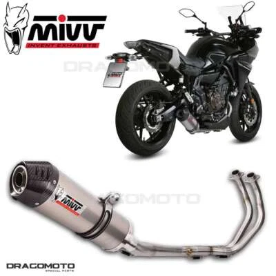 Ligne complet YAMAHA Tracer 700 2016 2017 MIVV Oval Titane CC - Photo 1/4