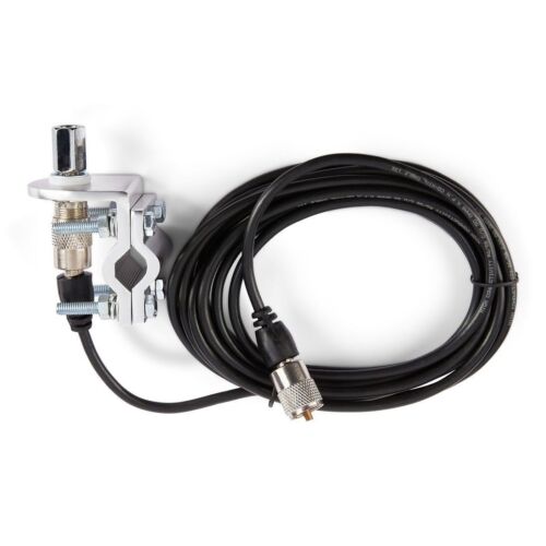 Sharman's BRV-1 2 Way Mirror Mount for 3/8 CB Radio Antenna Aerials with cable - Picture 2 of 8