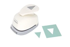 Bira Craft 1 inch Pennant Shape Lever Action Craft Punch for Paper Crafting 