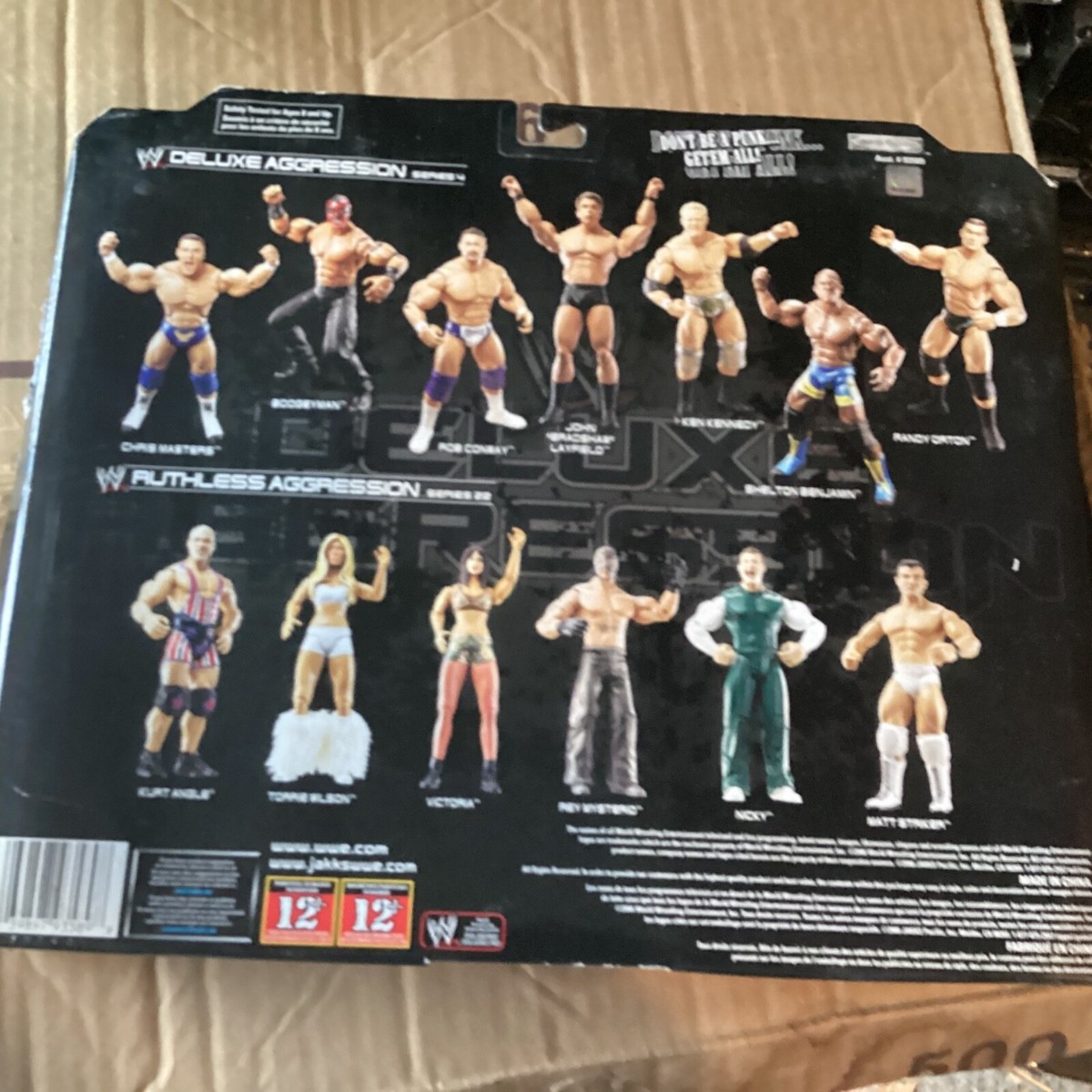 Jakks WWE Deluxe Aggression Rey Mysterio Randy Orton Kurt Jakks WWE Deluxe Aggression Rey Mysterio Randy Orton Kurt