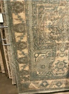 Pottery Barn Sloane Rug Green 3x5 Blue Wool Slone Sloan Retails