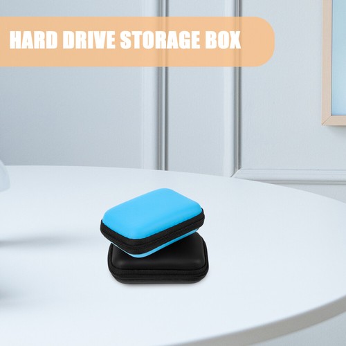 2 Pcs Carrying Bag Protection Case Hard Disk Box Miss Protective Storage - Afbeelding 7 van 12