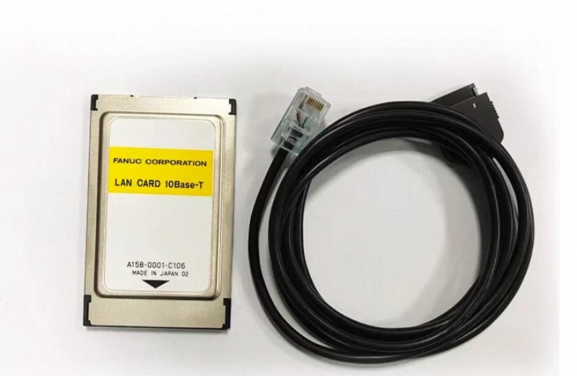 1x A02B-0281-K710 & 1x A15B-0001-C106 Cord Fanuc Ethernet card New - Image 4 of 4