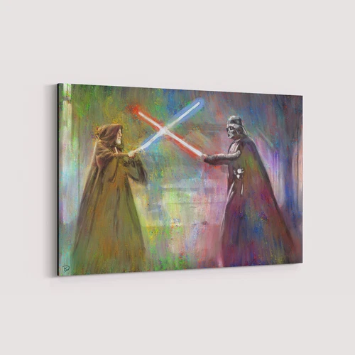 Strike Me Down Canvas Print