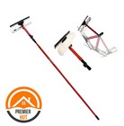 Quality Telescopic Windows Cleaning Kit Squeegee Metal Extension Pole Set 3.5 M 