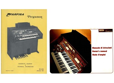 FARFISA PERGAMON 112488 Service Manual Schematic Diagrams Schematic PDF + User