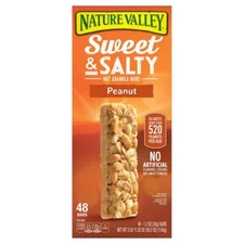 Nature Valley Granola Bars 48 Count Value Box (Peanut 1.2 oz)