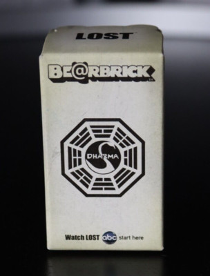 Lost Bearbrick 100% Dharma Initiative Figur Neu Sealed Medicom - Selten - TV Show