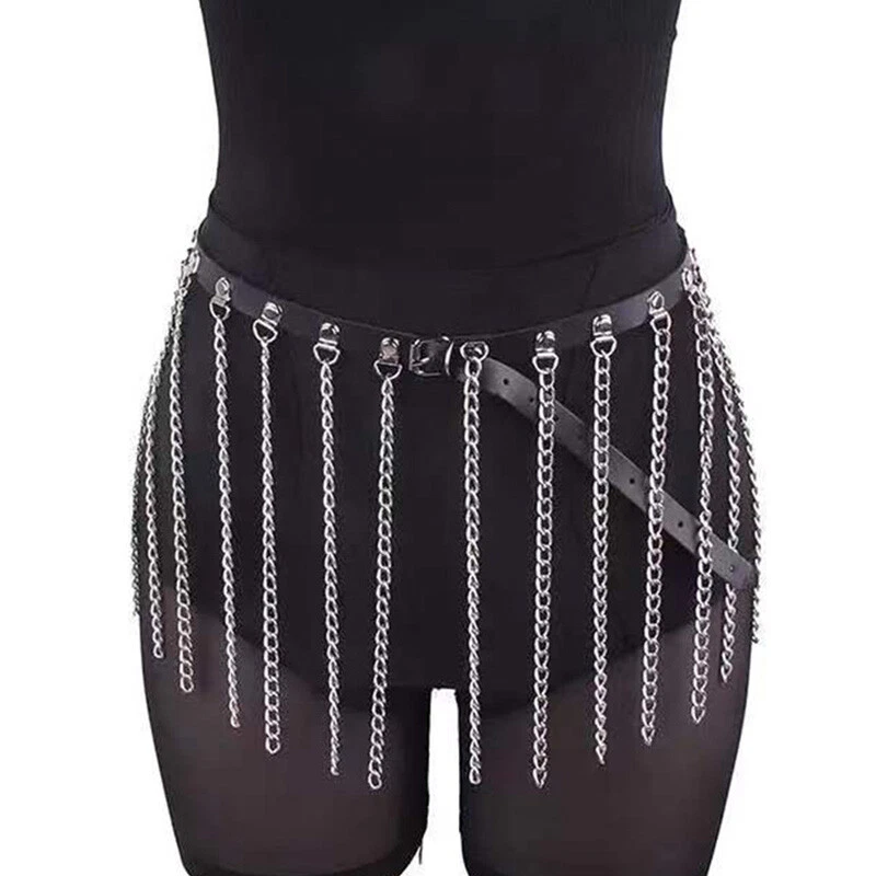 Chain fringe belt sale