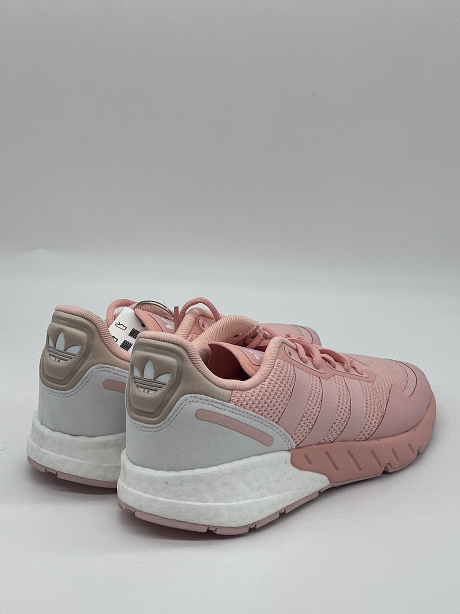 ★k★ Adidas ZX 1K Boost 'Glow Pink' Lifestyle Running Shoes