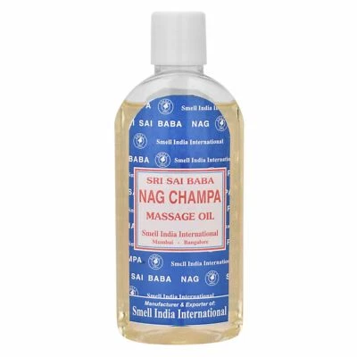 SHREE SAI BABA Sri Sai Baba Nag Champa Body Massage Oil Natural Herbal Body Essential Oil 100ML