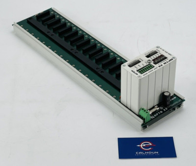 Opto-22 Snap Ethernet Controller SNAP-B3000 Brain Module & SNAPB16M 16 Slot PCB