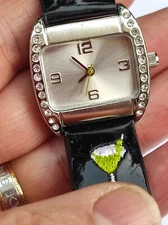 Seiko Instruments Inc. rectangle gemmed case Rare Cocktail quartz watch 