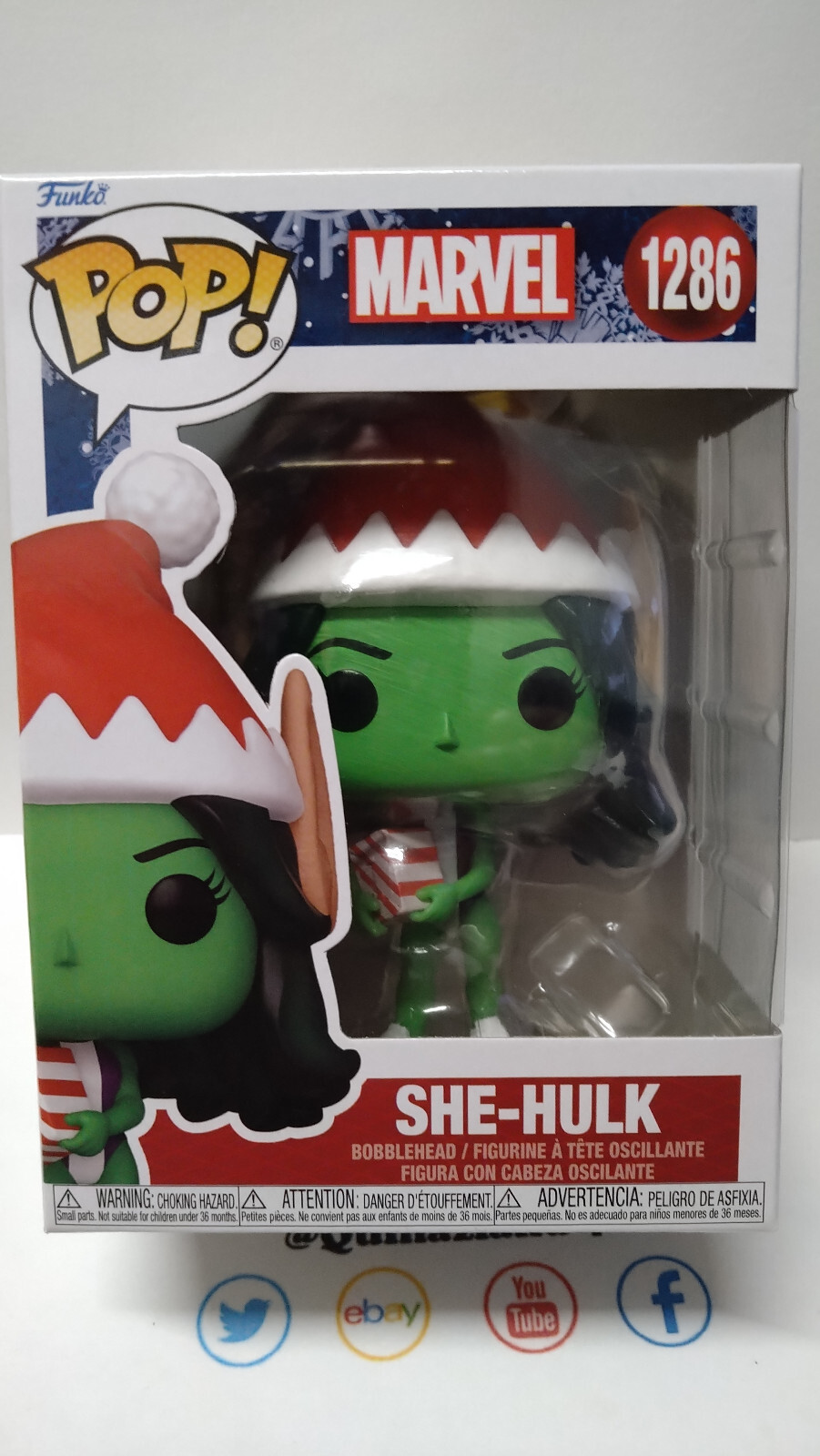 Funko Pop! MARVEL HOLIDAY POP N° 1286 She-Hulk (F10)