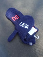 Team USA Adult Mittens Gloves One Size Navy Blue Go USA Winter Olympic New