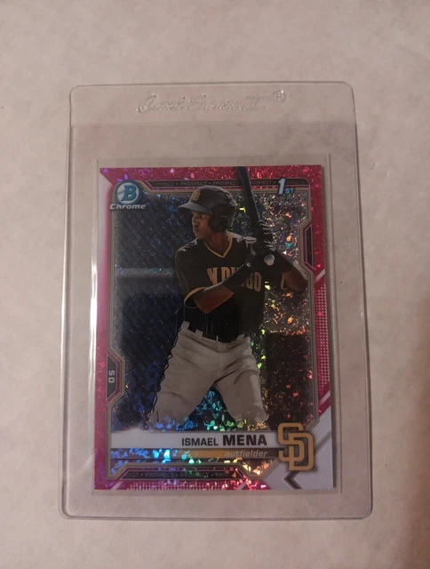 2023 Bowman Draft Sapphire ISMAEL MENA Papradascha 1/1 #BCP36 Superfractor