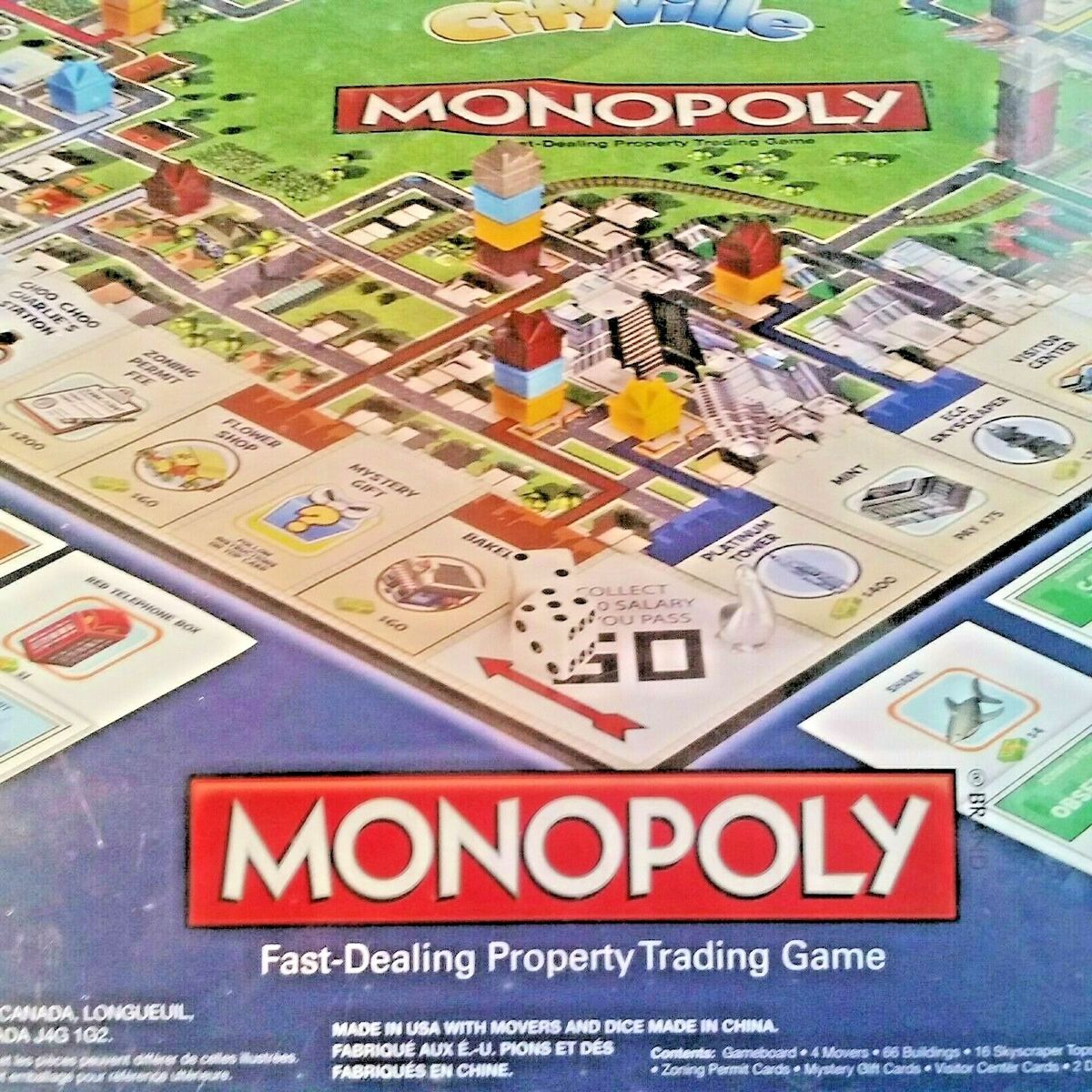 CityVille Monopoly, Fast-dealing property trading board game