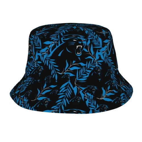 Carolina Panthers Hawaiian AOP Bucket Hat