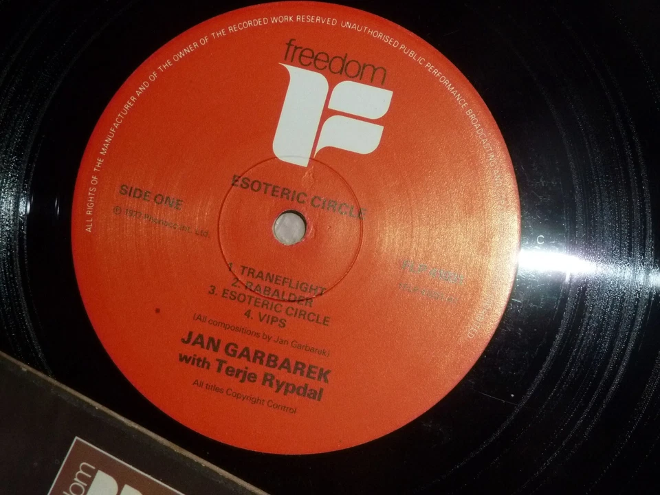 1977 Jan Garbarek Terje Rypdal Arild Andersen Jon Christensen Esoteric Circle Ex Foto 2 de 4