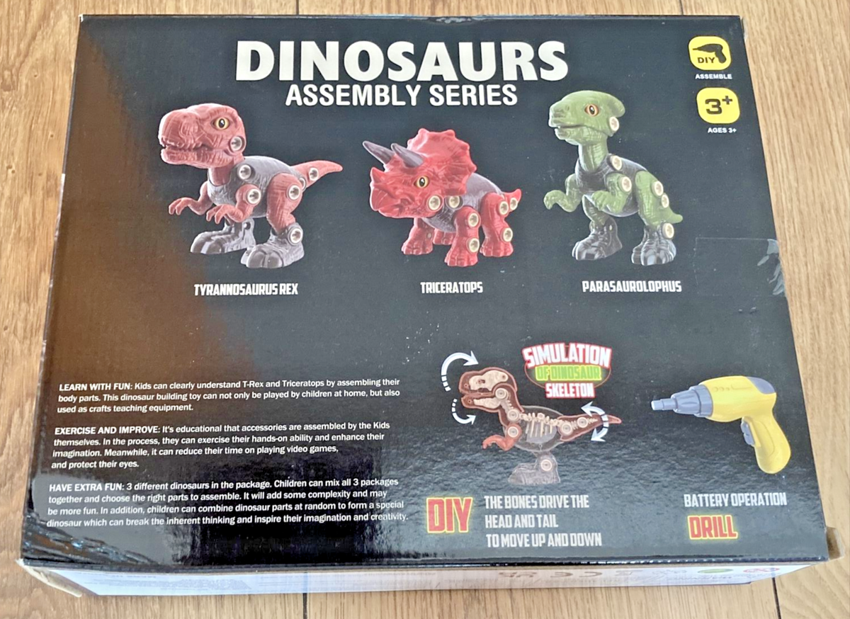 Jurassic World Take Apart Dinosaur, Dinosaur Toys For Boys 3 4 5 6 7 8 ...