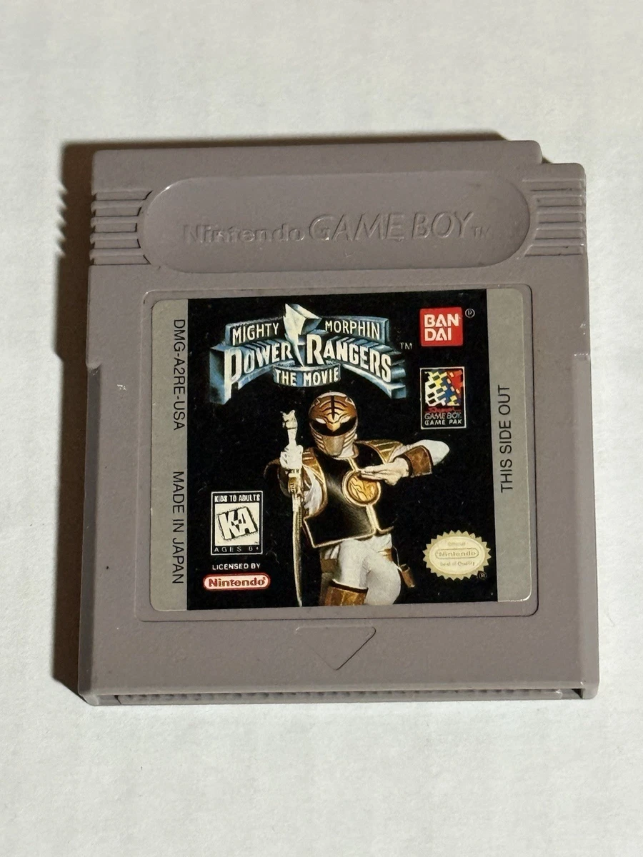 Mighty Morphin Power Rangers: The Movie Nintendo Video Games for