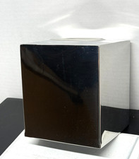 Croscill Chrome Cube Square Tissue Box Cover Made in India