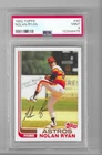 1982 TOPPS BASEBALL NOLAN RYAN GRADED PSA 9 MINT #90 BEAUTIFUL