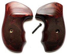 Taurus Grips Small Frame Revolver Rosewood Checkered Models 85 605 850 Etc