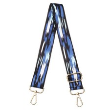 Purse Straps Replacement Crossbody, 51 Inch Canvas Strap, Blue Cloud Pattern