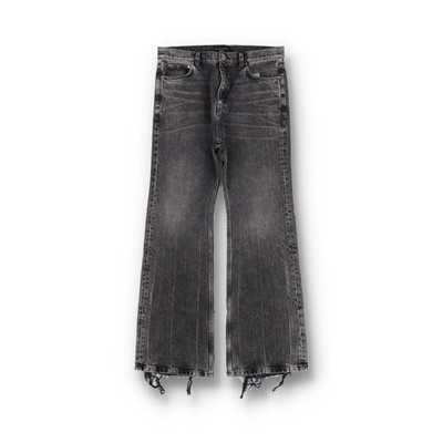 Balenciaga Grey FW22 Runway ''The Lost Tape'' Flared Jeans | Size M FW22 RRP £950