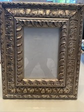 Hanging/ Standing Picture Frame, 12.5  X10.5  Photo: 5  X7  . Ornate NWOT