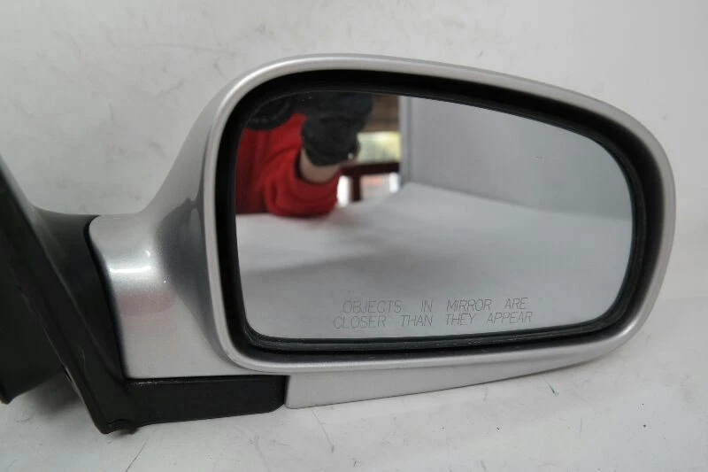 97-00 Daewoo Leganza Right Passenger Side Power Mirror Silver - Image 2 of 4