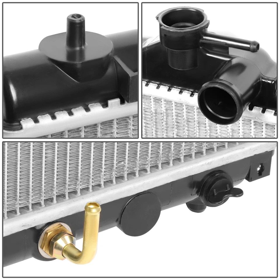 Conjunto de radiador de 3,0 L para Lexus RX300 1999-2003 estilo OE núcleo de aluminio 2271 Foto 4 de 4