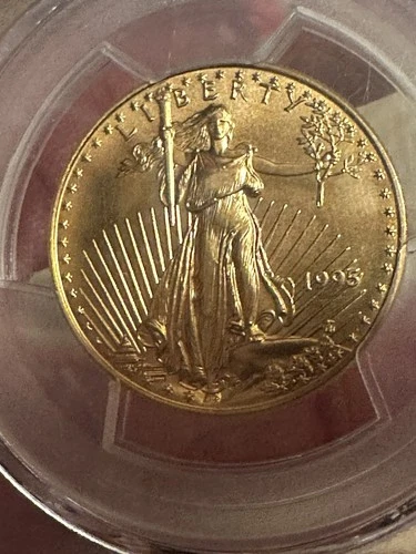 1995 $25 American Gold Eagle PCGS MS69  1/2 oz Gold Rare Key Date! Low Mintage!!