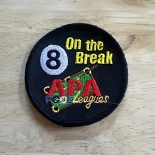 APA Pool League Patch 8 On The Break American Pool Players Association