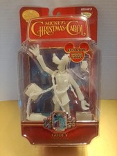 Disney Mickey  s Christmas Carol Glow-in-the-Dark Goofy as Marley  s Ghost figure