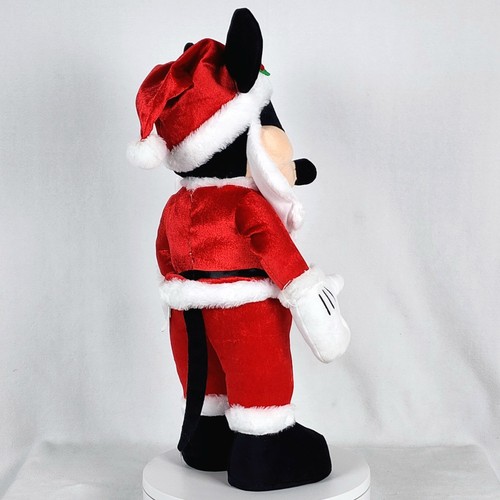 Mickey Mouse Santa Clause Christmas 23" Porch Greeter by Disney-Gemmy Industries - Picture 4 of 13