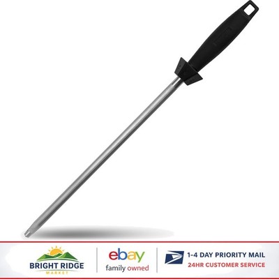 Stainless Steel Knife Sharpener with Triple Angle Guides for Razor Sharp Blades