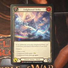 Enlightened Strike - Welcome to Rathe (WTR159) - Flesh and Blood TCG - Majestic