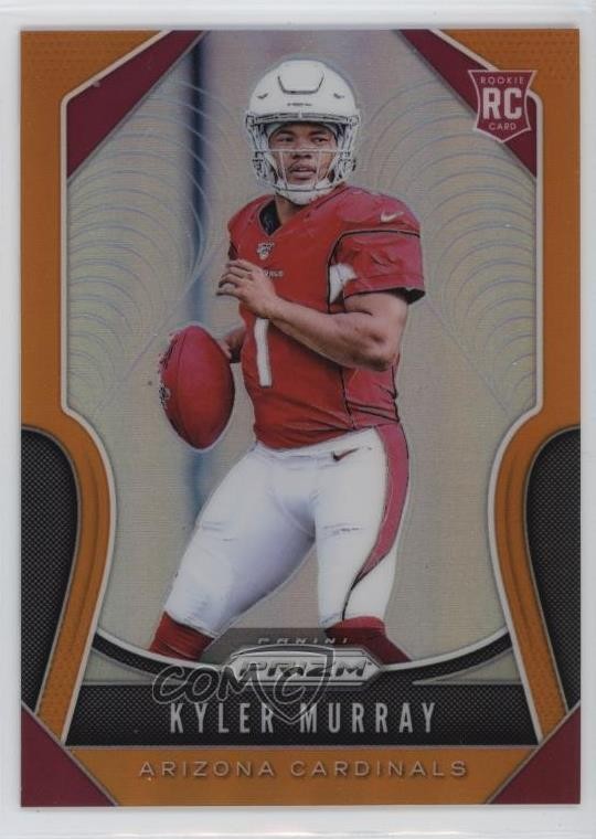 2019 Panini Prizm Rookies Orange Prizm 20/249 Kyler Murray #301 Rookie RC 0q21