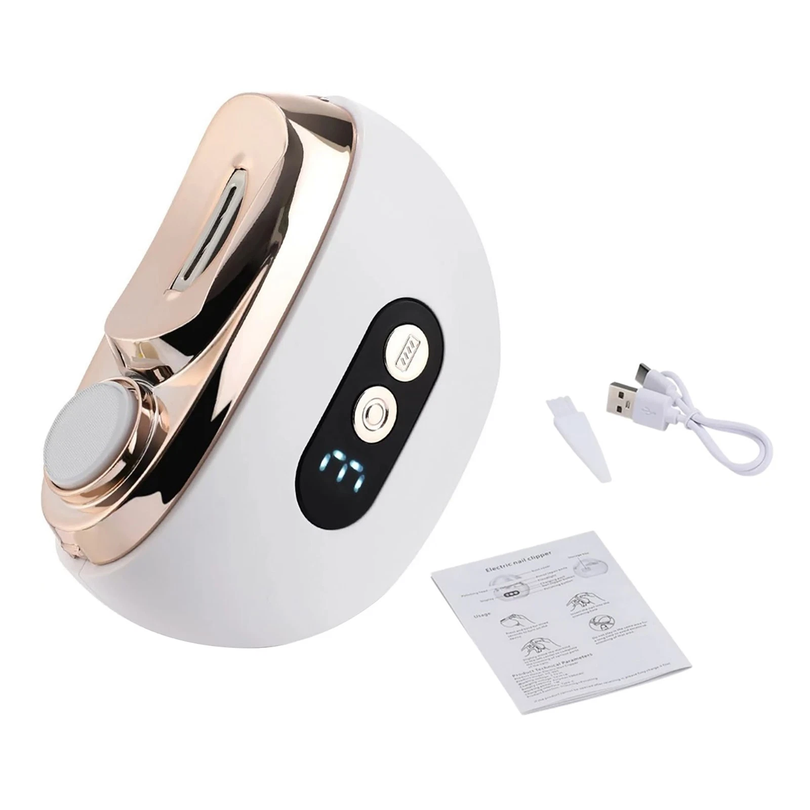 Electric Nail File for Baby Toddler Infant 3 Speed Safety Cutter Pedicure Tool
Opens in a new window