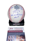 Jorge Soler Signed Baseball Atlanta Braves World Series MVP Stat Ball Auto JSA